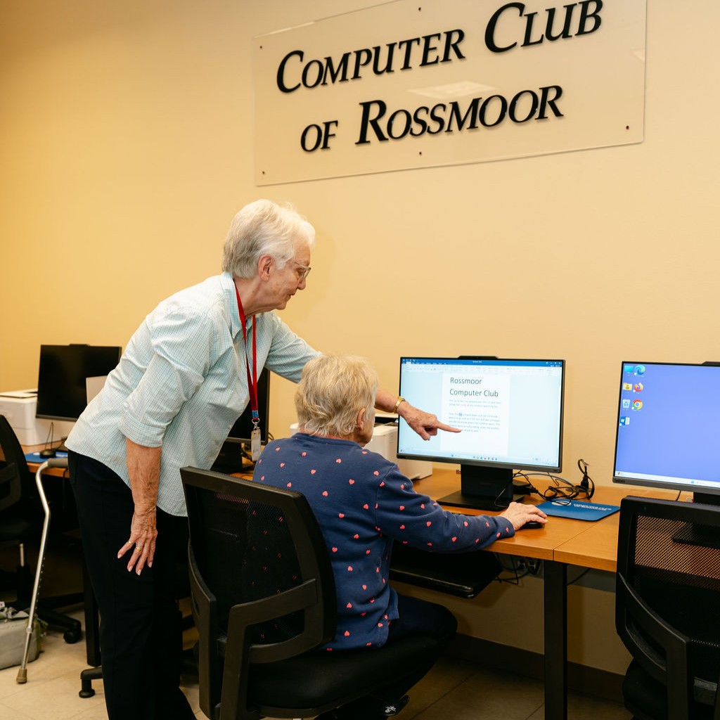 Resident Helps another